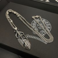 Chrome Hearts（クロムハーツ）スーパーコピー 羽根付ダイヤペンダントネックレス 激安通販