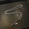 Chrome Hearts（クロムハーツ） n級品 クラシック蛇骨ネックレス宝剣ペンダントネックレス