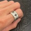 Chrome Hearts（クロムハーツ） 偽物 ファッショントレンド十字花指輪