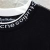 Acne Studios(アクネ ストゥディオズ)偽物バカ売れ商品中ハイネック定番はアルファベット半袖の綿１００％の重さの２８０グラムを刺繍する激安通販