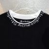 Acne Studios(アクネ ストゥディオズ)偽物バカ売れ商品中ハイネック定番はアルファベット半袖の綿１００％の重さの２８０グラムを刺繍する激安通販