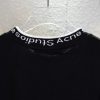 Acne Studios(アクネ ストゥディオズ)偽物バカ売れ商品中ハイネック定番はアルファベット半袖の綿１００％の重さの２８０グラムを刺繍する激安通販