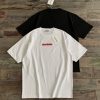 Acne Studios(アクネ ストゥディオズ)２０２４の春夏新作スーパーコピーの覆ゴムアルファベットカップル半袖Ｔシャツ