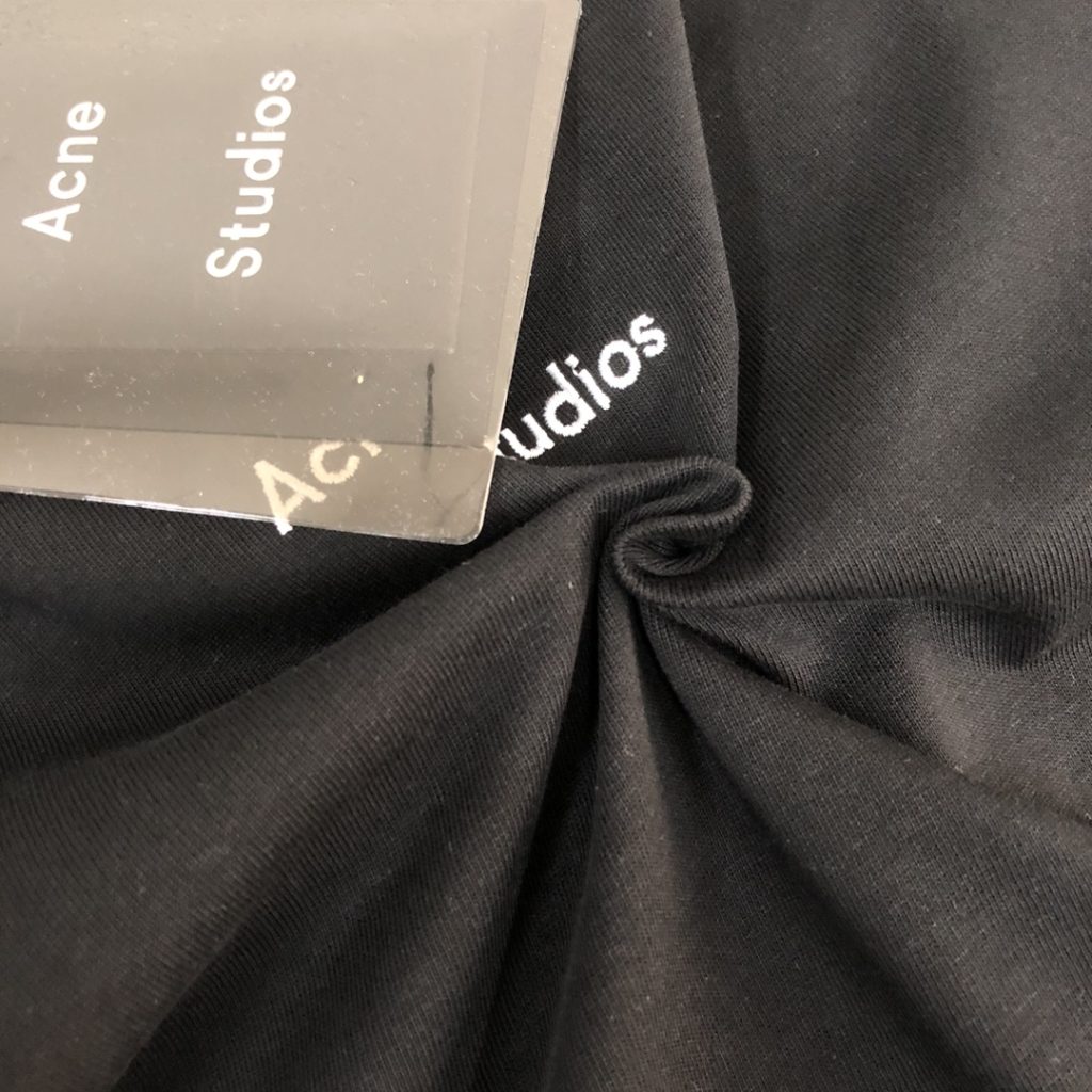Acne Studios(アクネ ストゥディオズ)偽物アルファベットはカップル半袖Ｔシャツを刺繍します激安通販