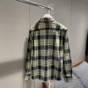 Acne Studios(アクネ ストゥディオズ)2024新作偽物格子のシャツの濃いキャンパス風激安通販