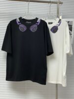 BALENCIAGA(バレンシアガ) コピー 掛け式イヤホンプリントカジュアル半袖Tシャツ 通販