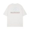 BALENCIAGA(バレンシアガ) 偽物 最新作サーフィンロゴぼかしプリントカジュアル半袖 激安通販