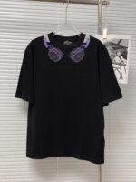 BALENCIAGA(バレンシアガ) コピー 掛け式イヤホンプリントカジュアル半袖Tシャツ 通販