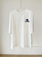 BALENCIAGA(バレンシアガ) コピー マイクロタグ刺繍落書きプリントTシャツ 通販