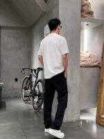 BALENCIAGA(バレンシアガ) コピー メンズロゴプリントストレッチカジュアルパンツ 通販