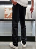 BALENCIAGA(バレンシアガ) コピー メンズロゴプリントストレッチカジュアルパンツ 通販