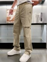 BALENCIAGA(バレンシアガ) コピー メンズロゴプリントストレッチカジュアルパンツ 通販