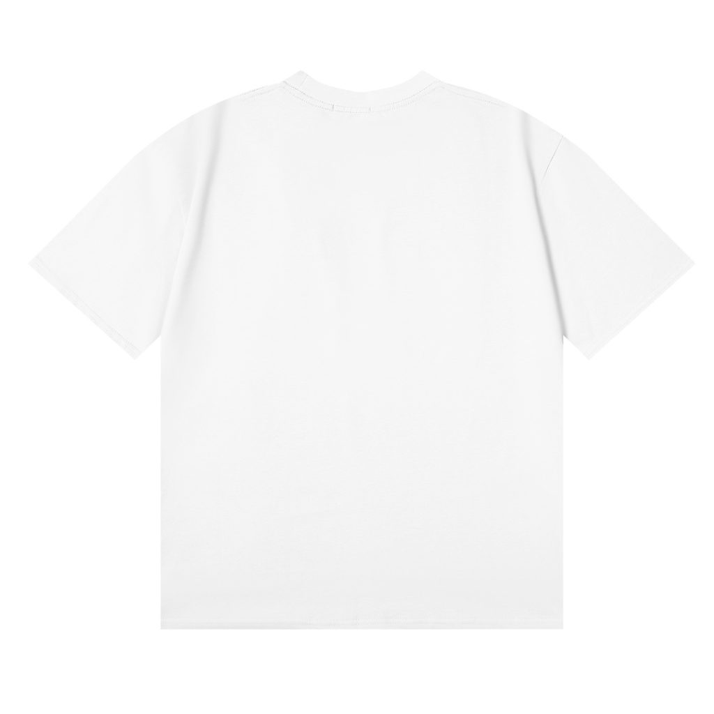 BALENCIAGA(バレンシアガ)  偽物 定番ロゴ刺繍カップルタイプラウンドネック半袖Tシャツ 通販