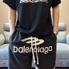 BALENCIAGA(バレンシアガ) スーパーコピー アルファベット刺繍ビッグロゴカジュアルショートパンツ