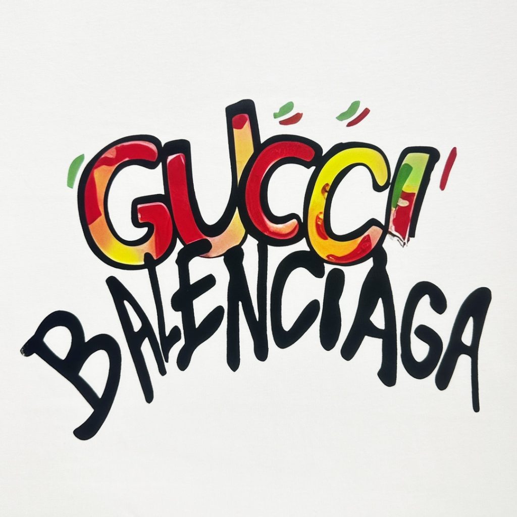 BALENCIAGA(バレンシアガ)  限定連名 スーパーコピー タイプカジュアル半袖