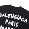 BALENCIAGA(バレンシアガ) 偽物 アルファベットプリント半袖Tシャツ