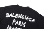BALENCIAGA(バレンシアガ) 偽物 アルファベットプリント半袖Tシャツ