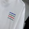 BALENCIAGA(バレンシアガ) スーパーコピー 新作アルファベットロゴプリント半袖