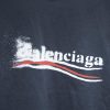 BALENCIAGA(バレンシアガ) スーパーコピー 定番コーラ浪花ロゴプリントTシャツ 通販