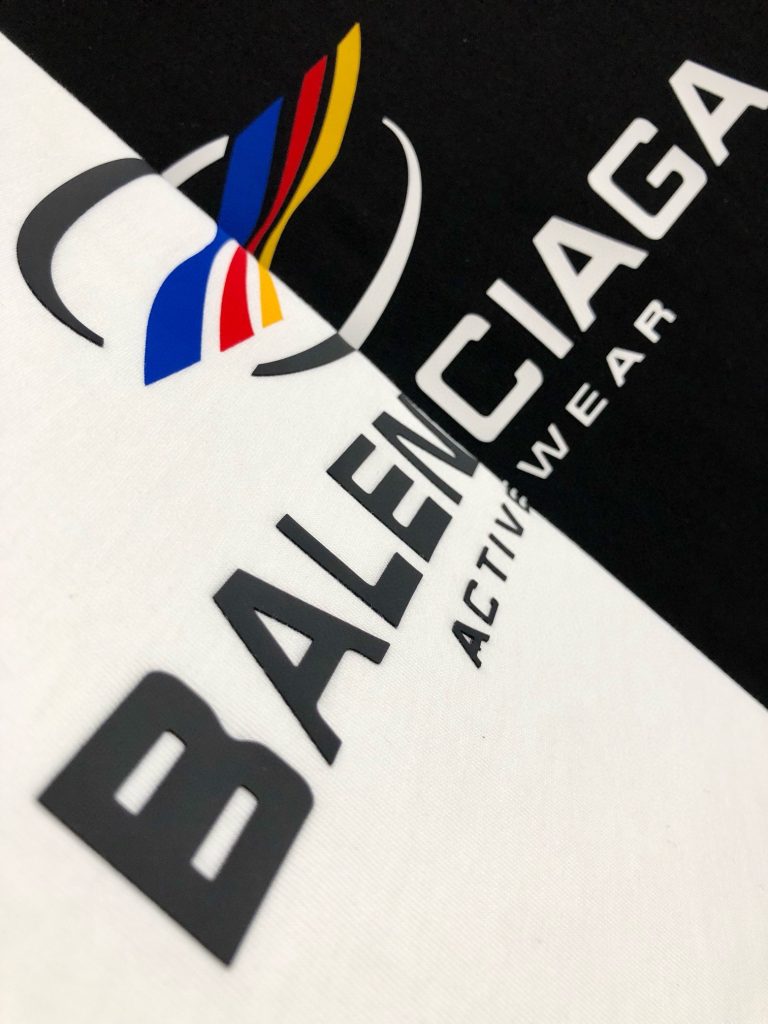BALENCIAGA(バレンシアガ) 2024最新作 偽物 ロゴラウンドネックカジュアル半袖シャツ