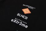 BALENCIAGA(バレンシアガ) スーパーコピー ロゴ融合プリントアルファベットTシャツ半袖