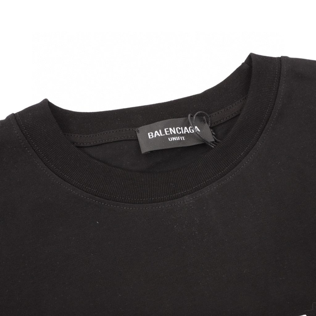 BALENCIAGA(バレンシアガ)  コピー アルファベットプリントオシャレカジュアル半袖Tシャツ