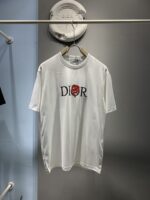 DIOR(ディオール) 偽物 龍トーテム起毛刺繍Tシャツ 通販