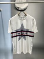 DIOR(ディオール) コピー 星柄ジャカード半袖Tシャツ 通販