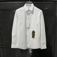 Dior(ディオール) 偽物 芸能人 龍年タイプアニメ恐竜刺繍長袖シャツ
