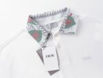 Dior(ディオール) 新作 芸能人 コピー ジャカード花折り襟半袖POLOシャツ
