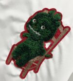 Dior(ディオール) 偽物 芸能人 龍年タイプアニメ恐竜刺繍長袖シャツ