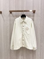 DIOR（ディオール）偽物 2024新作ワッペン流行ジーンズシャツ 激安通販