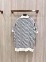 DIOR（ディオール）コピー ジャカードニットPoloオシャレでカジュアル半袖 激安通販