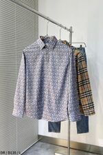DIOR（ディオール）芸能人 最新作プリント長袖シャツ 偽物