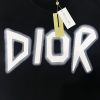 DIOR（ディオール） 偽物 アルファベットロゴプリントおしゃれカジュアルTシャツ
