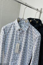 DIOR（ディオール）芸能人 最新作プリント長袖シャツ 偽物