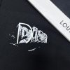 DIOR（ディオール） コピー ロゴアルファベットの落書きプリント長袖ポロシャツ