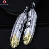 Goro’s（ゴローズ）n級品 高橋吾郎goro's 銀鷹爪先金羽根ペンダント925純銀潮goros手作りシルバーアクセサリー 激安通販