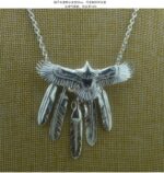 goro's（ゴローズ）コピー 高橋吾郎小鷹の羽のネックレス925純銀メンズファッションペンダントgoros細い角のチェーン