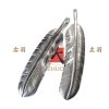 Goro’s（ゴローズ） 高橋吾郎 スーパーコピー goro's純毛XLフェザーペンダント925純銀ペンダントgoros手作りシルバーアクセサリー