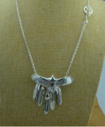 goro's（ゴローズ）コピー 高橋吾郎小鷹の羽のネックレス925純銀メンズファッションペンダントgoros細い角のチェーン