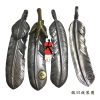 Goro’s（ゴローズ）手作り スーパーコピー goro's高橋吾郎XLシルバー羽根ペンダント925純銀goros男女ペンダント 芸能人