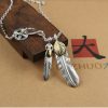 Goro’s（ゴローズ）n級品 高橋吾郎goro'sセットgoros羽根ペンダントネックレス925純銀 芸能人 林俊傑と同じタイプ 通販