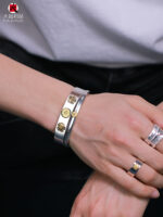 Goro’s（ゴローズ ） 高橋吾郎 コピー 純銀男女トレンド18K金ブレスレット 激安通販