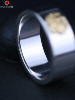 Goro’s（ゴローズ） 高橋吾郎 偽物 18k金バラ花指輪925純銀手作りシルバーアクセサリー