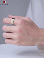 Goro’s（ゴローズ） 高橋吾郎 n級品 眠れる森の美女松石平打ち指輪925純銀 芸能人