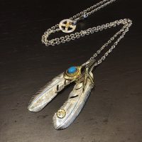 Goro’s（ゴローズ） 芸能人 n級品 高橋吾郎ターコイズ金爪フェザー