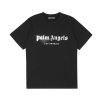 PalmAngels （パームエンジェルス）偽物 オシャレなアルファベットプリントカップルカジュアル半袖激安通販