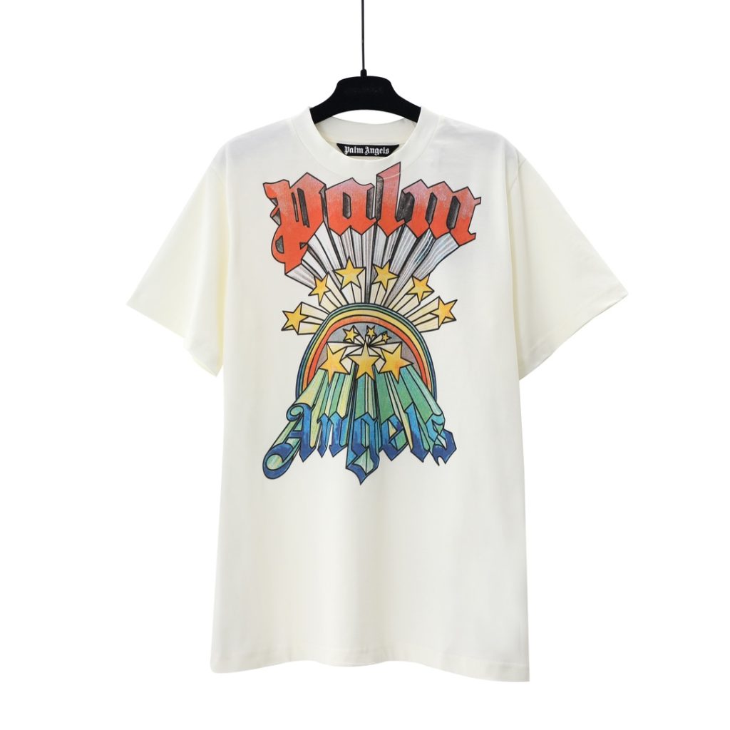 PalmAngels （パームエンジェルス）コピー キャラクタープリントTシャツ男女兼用