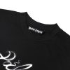 PalmAngels （パームエンジェルス）水墨落書きカジュアルカップルTシャツ